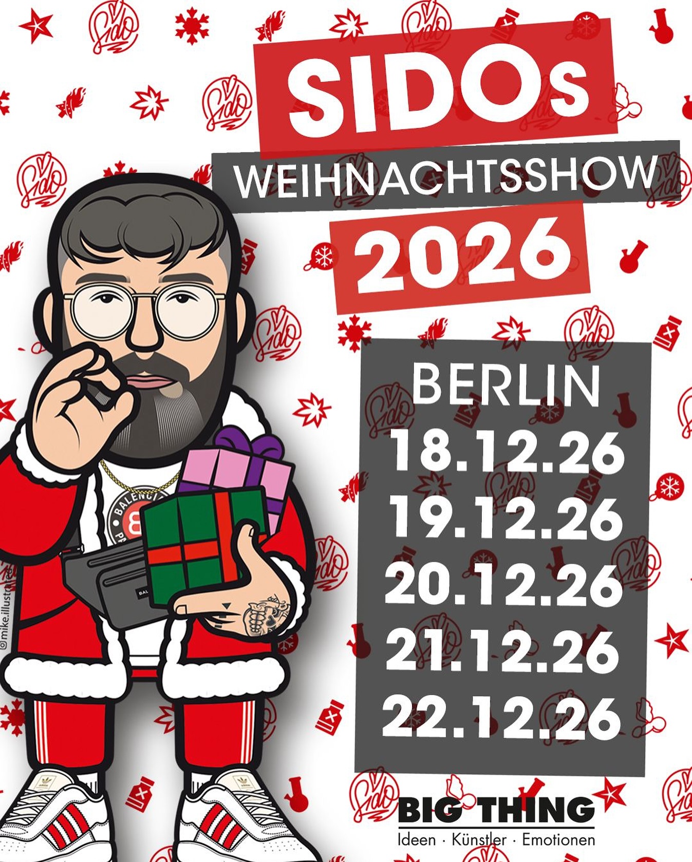 Sido 25 Jahre SIDO – Die Jubiläumstour Tour Poster 2025
